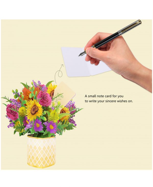 Origamo Florever Flobouquet Biglietto Auguri Fantasia FQ007 - immagine 3