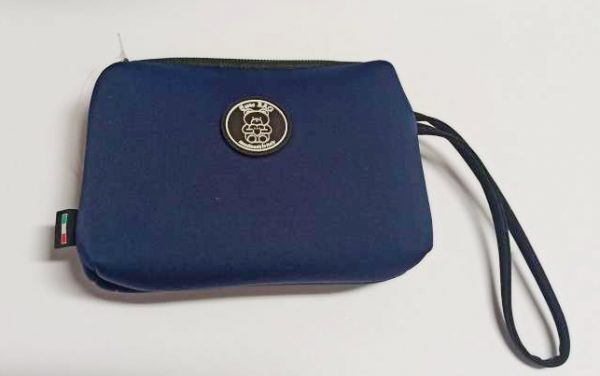 Trousse Blue in tessuto morbido