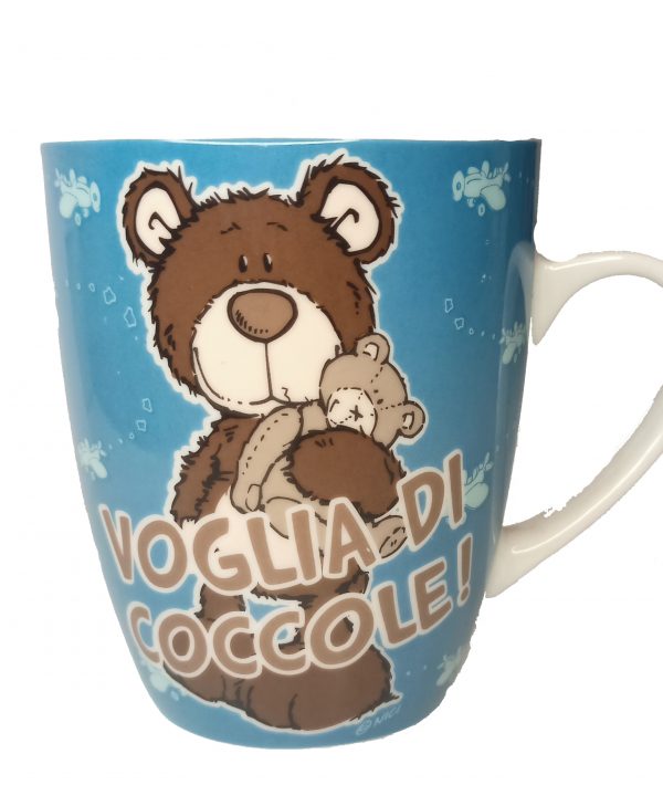 Tazza in ceramica Capacità 250ml Voglia di Coccole