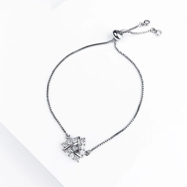 AlexArte Bracciale Triad Zirconia
