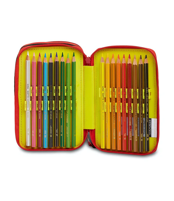 Seven Astuccio 3 Zip Pen Pad Take The Field 301012108-425 - immagine 4
