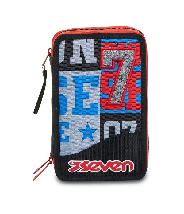 Seven Astuccio 3 Zip Pen Pad Take The Field 301012108-425 - immagine 7