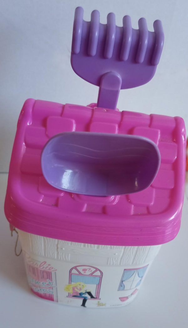 Set mare Barbie Secchiello Paletta e Rastrello - immagine 3