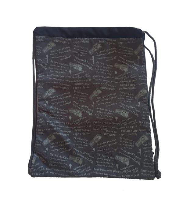 Scuolazoo Zaino Coulisse Sacca monoscomparto 30x41cm