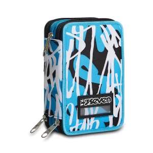 Seven Astuccio Dripped Boy 3 Zip 301012203-899
