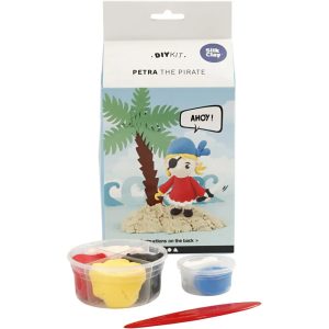 Silk Clay Funny Friends Petra la Pirata Kit per realizzare un personaggio
