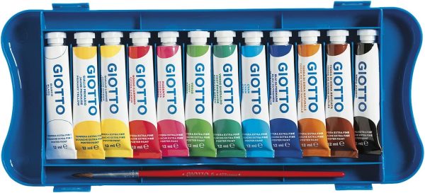 Giotto Fila Scatola 12 tubi tempera 12ml Extra Fine - immagine 4