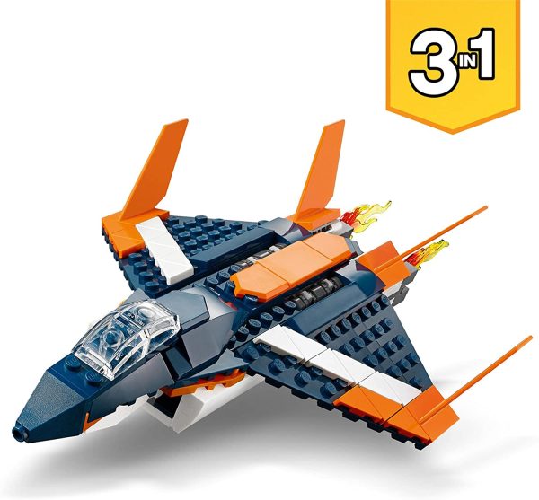LEGO 31126 Creator 3in1 Jet Supersonico 7+ anni - immagine 3