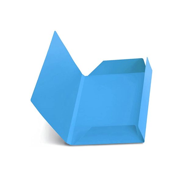 Favini Cartellina 3 lembi A4 200gr 24,5x34,5cm Azzurro