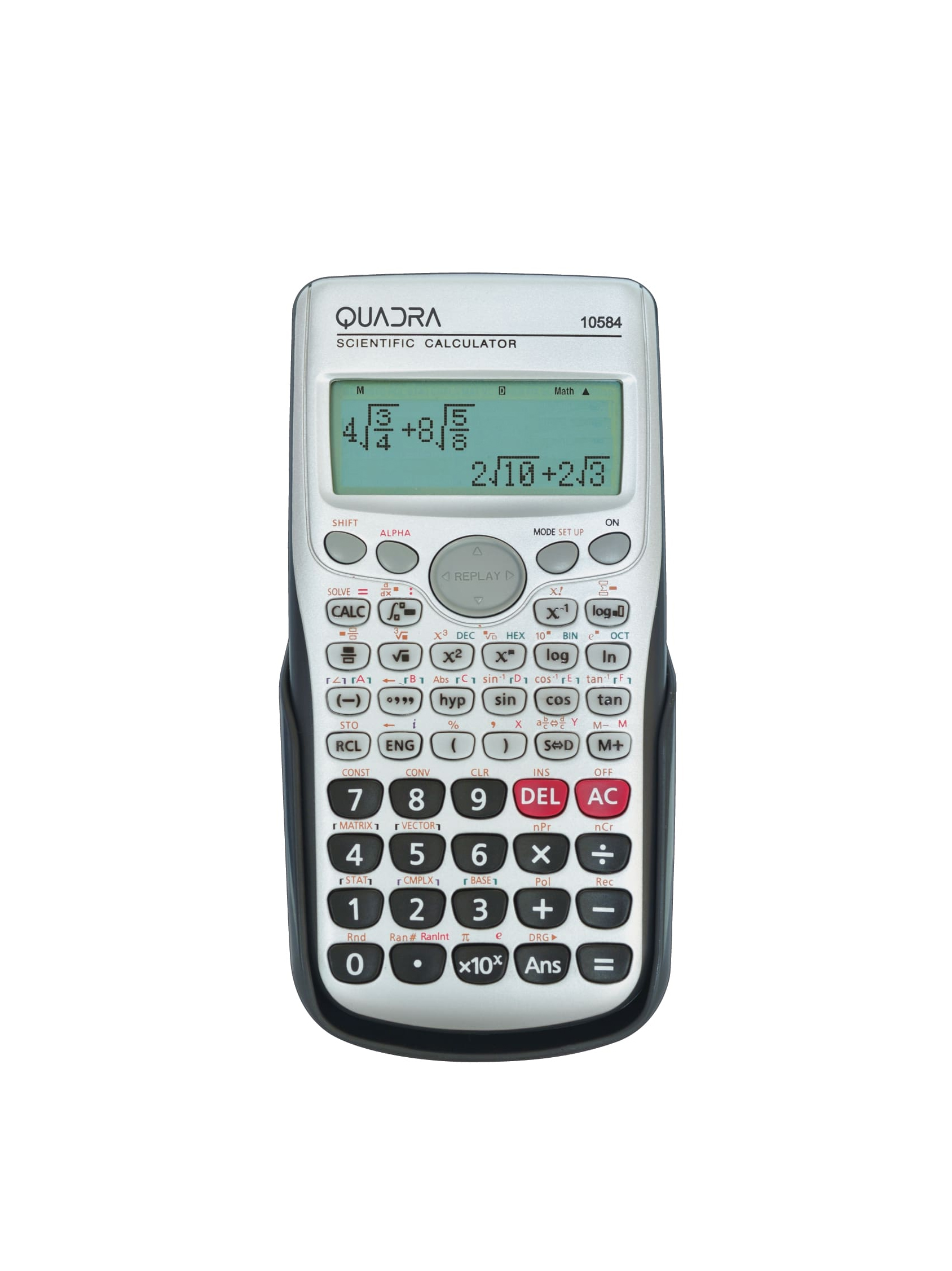 Calcolatrice Scientifica Quadra 417 Funzioni Modello 10584