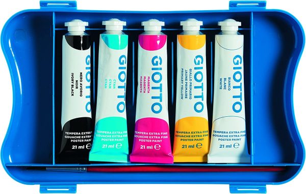 Giotto Fila Scatola 5 tubi tempera 21 ml Extra Fine - immagine 3