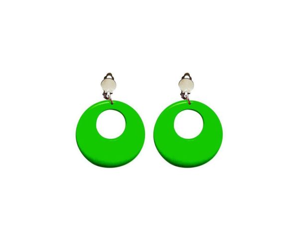 Widmann 05840 Orecchini Verde fluo neon