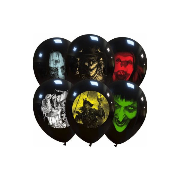 Palloncino Ritratti Orrificanti Halloween 12" 30cm