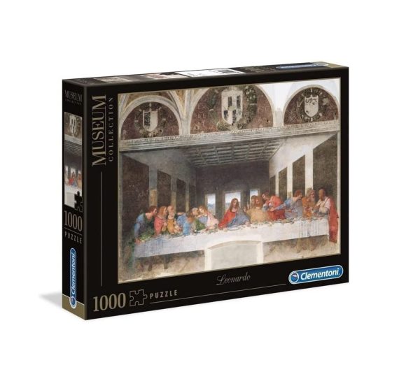 Clementoni Puzzle 1000pz Ultima Cena Leonardo Cenacolo Museum Collection Puzzle