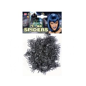Halloween Widmann Set 60 Ragni in plastica
