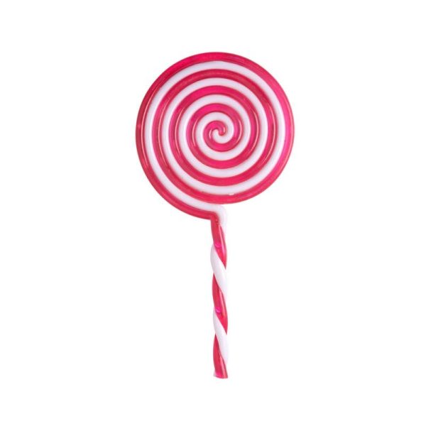 Widmann 9865L Lecca lecca 22cm Bianco e Rosa in PVC
