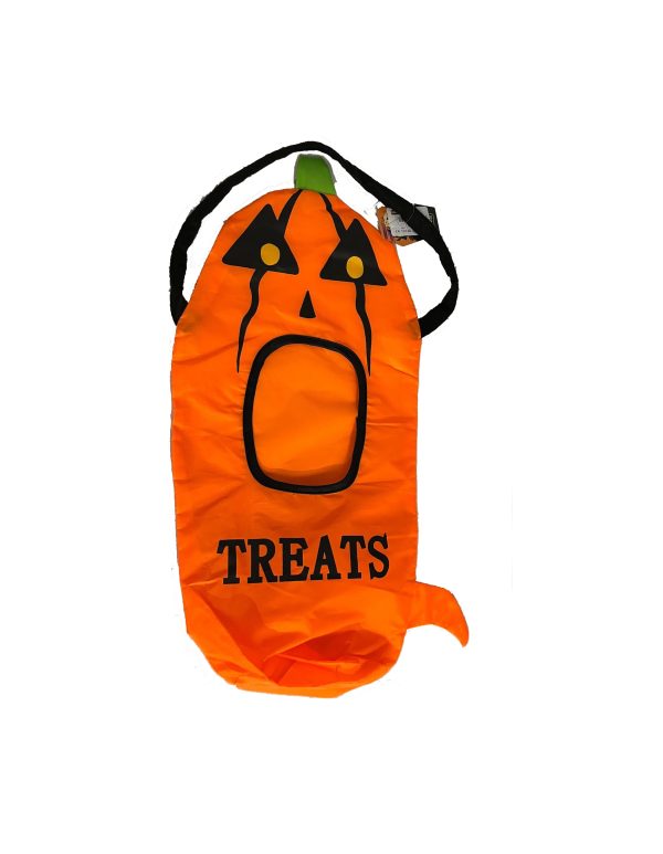 Borsa porta dolci Halloween 43x21cm Arancione