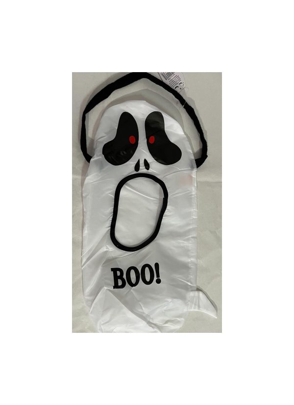Borsa porta dolci Halloween 43x21cm Bianca