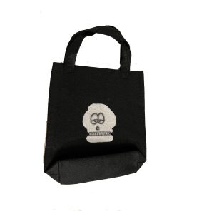 Borsa porta dolci Halloween in feltro 18x18cm