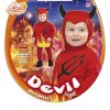 Costume Bambini Diavoletto Taglia 1-3 Anni 90-104cm - immagine 4