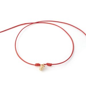 Bracciale Portafortuna Il Filo magico Ditale 0.6cm - Dona € 1 Vitas Onlus