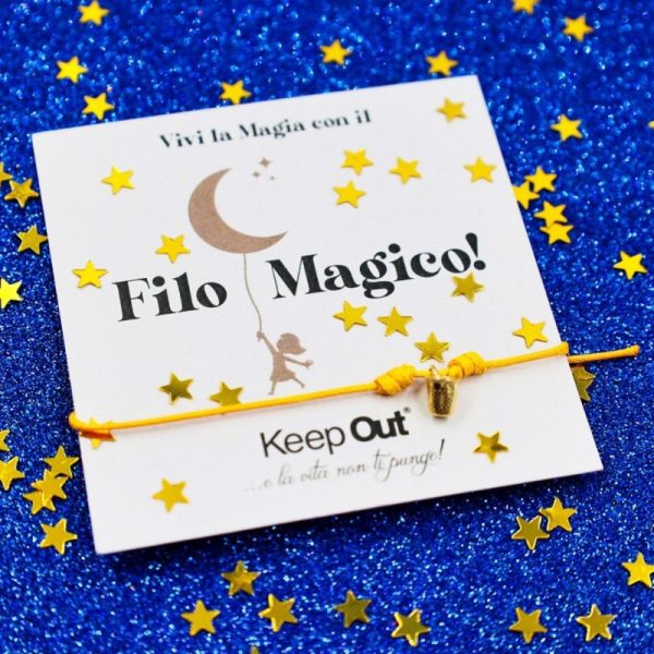 Bracciale Portafortuna Il Filo magico Ditale 0.6cm - Dona € 1 Vitas Onlus - immagine 8