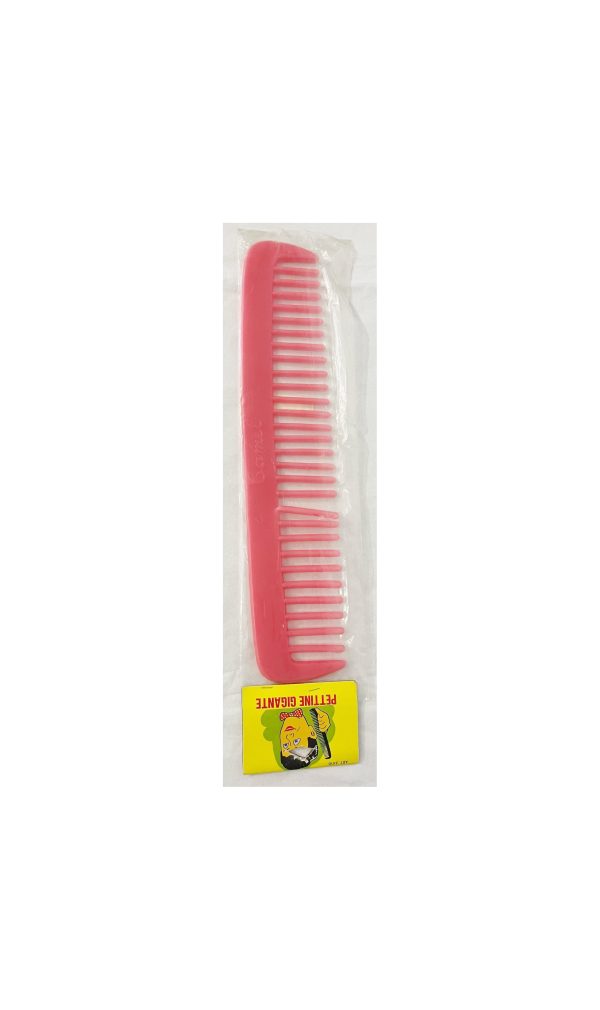 Pettine Gigante da Clown Rosa 36x7cm
