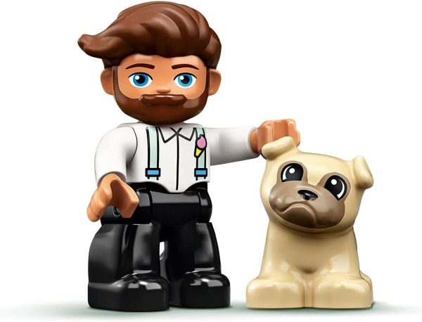 LEGO 10927 DUPLO Town Chiosco della Pizza Età 2+ - immagine 3