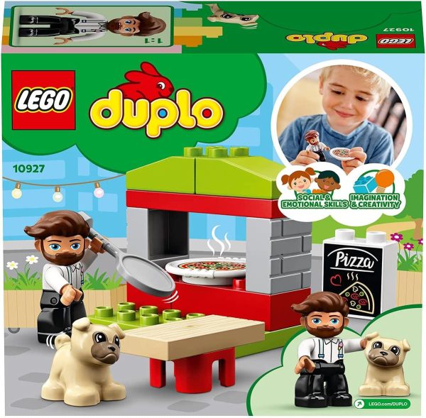 LEGO 10927 DUPLO Town Chiosco della Pizza Età 2+ - immagine 7