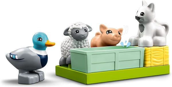 LEGO 10949 DUPLO Town Gli Animali della Fattoria Età 2+ - immagine 7