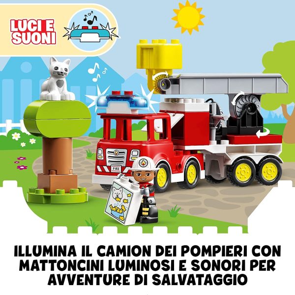 LEGO 10969 DUPLO Town Autopompa Età 2+ - immagine 2