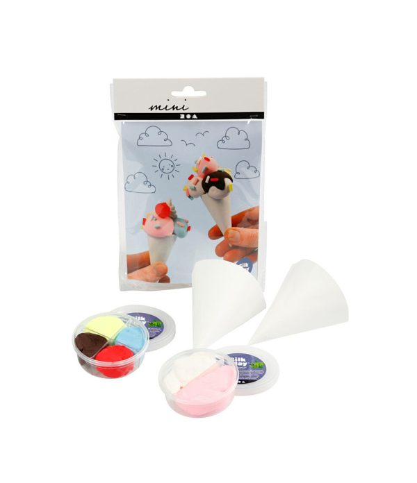 Silk Clay Mini kit creativo Coni Gelato