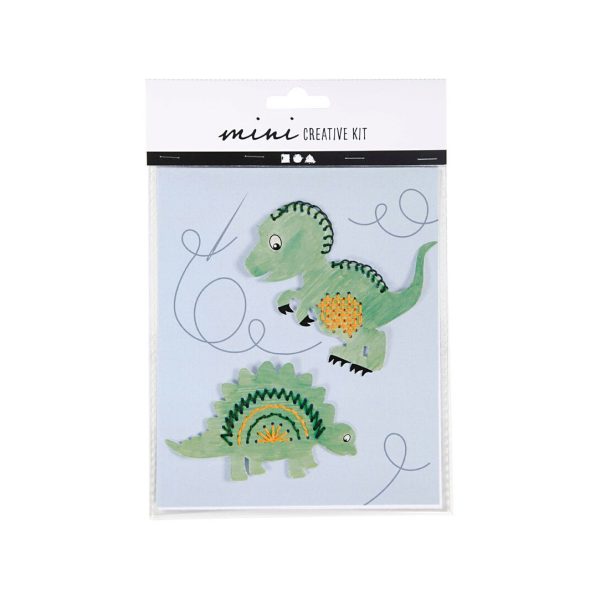 Silk Clay Mini kit creativo Dinosauri - immagine 2