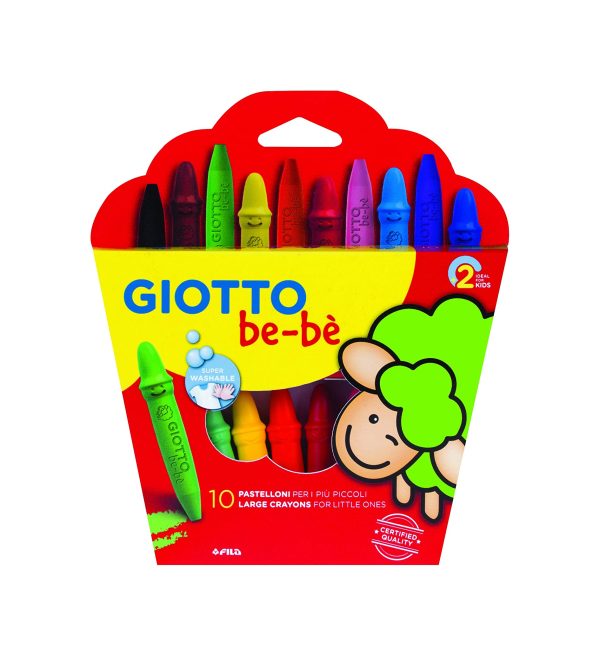 Giotto Pastelloni a cera be-bè 10pz Super Washable