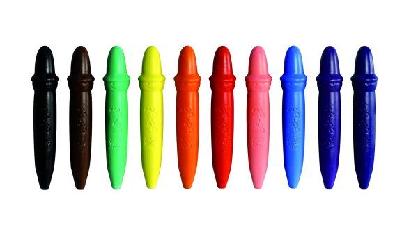 Giotto Pastelloni a cera be-bè 10pz Super Washable - immagine 3