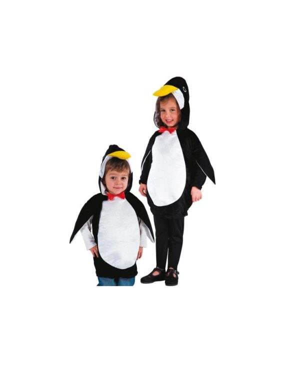 Costume Carnevale da Pinguino Taglia 1-3 anni L. 50cm