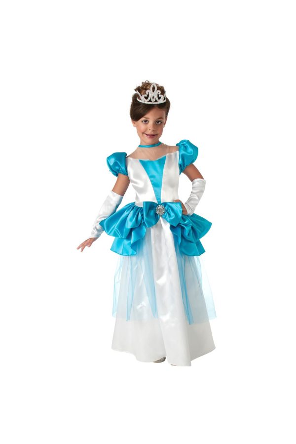 Costume Principessa Taglia 5 - 7 anni gonna regolabile