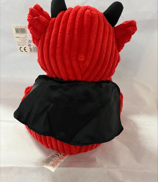 Peluche Diavoletto Milan con cuore TVTB - immagine 2