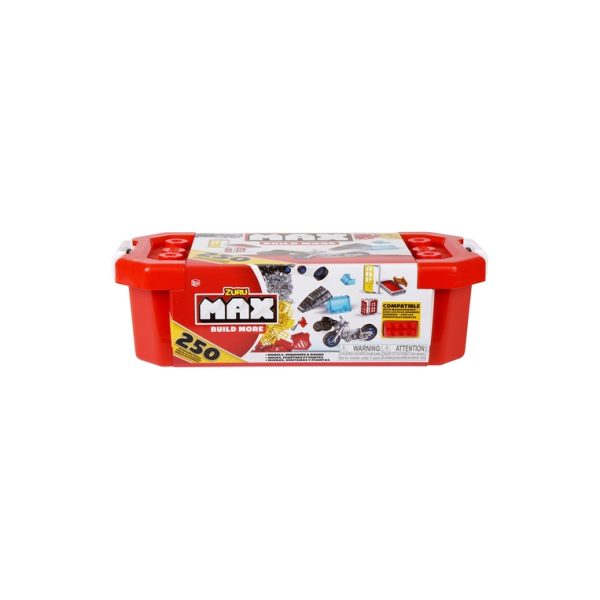 Zuru 8353 Max Build More Valigetta 250 Accessori per Costruzioni Età 3+