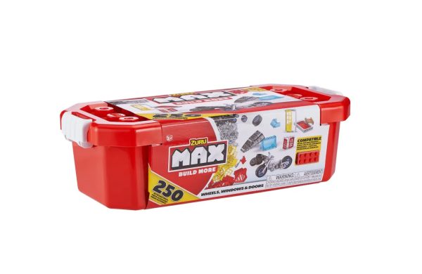 Zuru 8353 Max Build More Valigetta 250 Accessori per Costruzioni Età 3+ - immagine 2