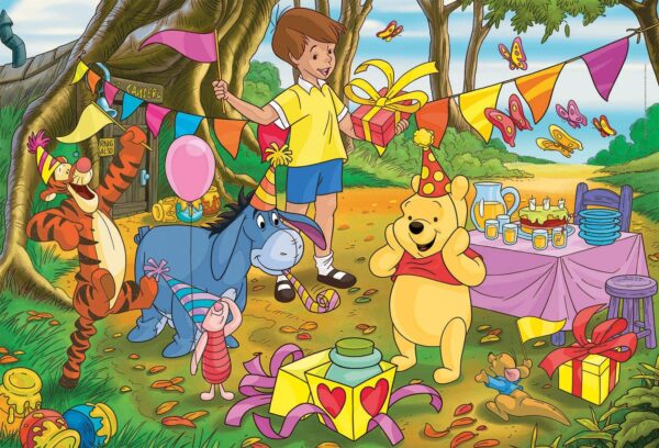 Clementoni Supercolor Puzzle Disney Winnie The Pooh & Friends 24 Maxi pezzi - immagine 2