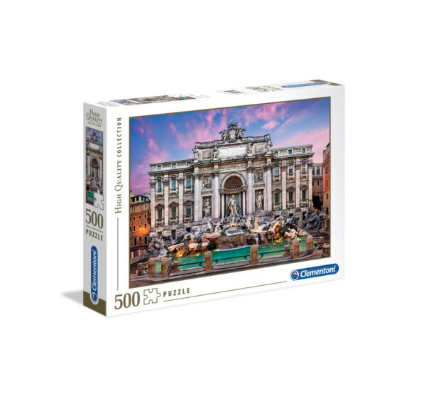 Clementoni Puzzle Fontana di Trevi 500 pezzi