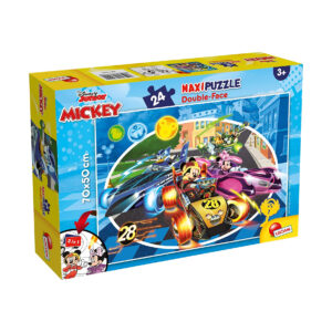 Lisciani Disney Mickey Puzzle Supermaxi 24 Maxi pezzi Double face