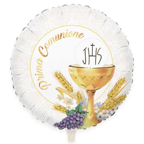 Prima Comunione Palloncino 18" 45cm mylar