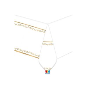 Tovaglia in Plastica Classic Gold 1.4x2.7mt