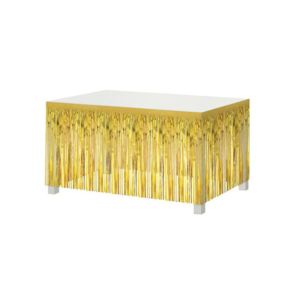 Frange Foil Decorative per Girotavolo Oro 3mt