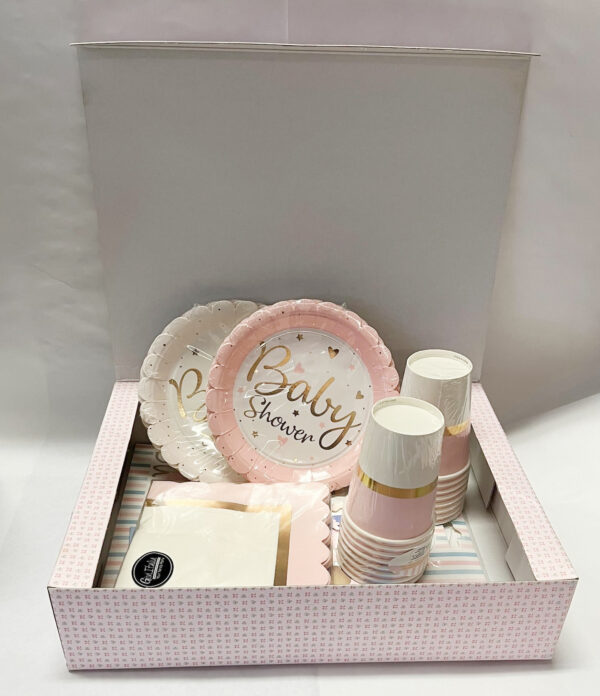 Kit Baby Shower Girl con etichetta personalizzabile - immagine 2
