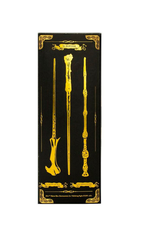 Set 3 penne bacchetta Harry Potter - immagine 2