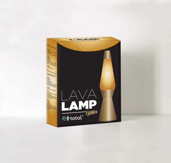 I-Total Lampada Lava Gold Glitter - immagine 2