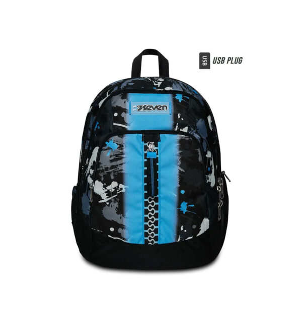 Seven Zaino Advanced Colourjet 200102321-584 con USB plug